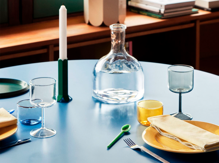 Набір склянок для вина Tint, прозорий