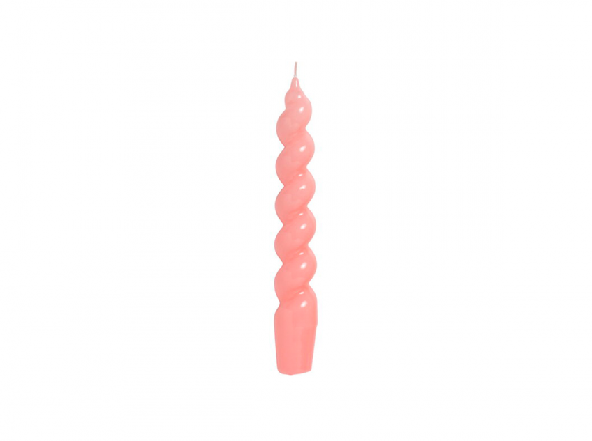 Свічка Spiral, рожева