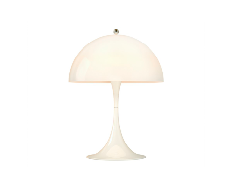 Настільна лампа Panthella Mini, білий акрил