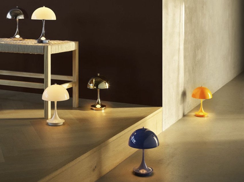 Портативний світильник Panthella V3, помаранчевий