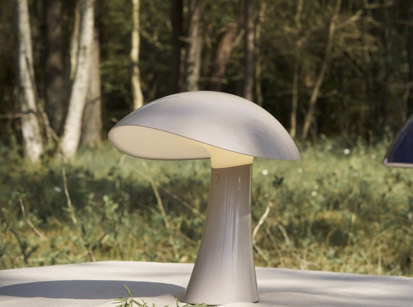 Портативная лампа Rumee, серая