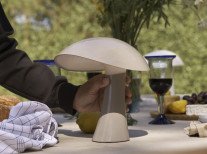 Портативная лампа Rumee, серая