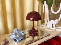 Портативний світильник Panthella V3, бургунді