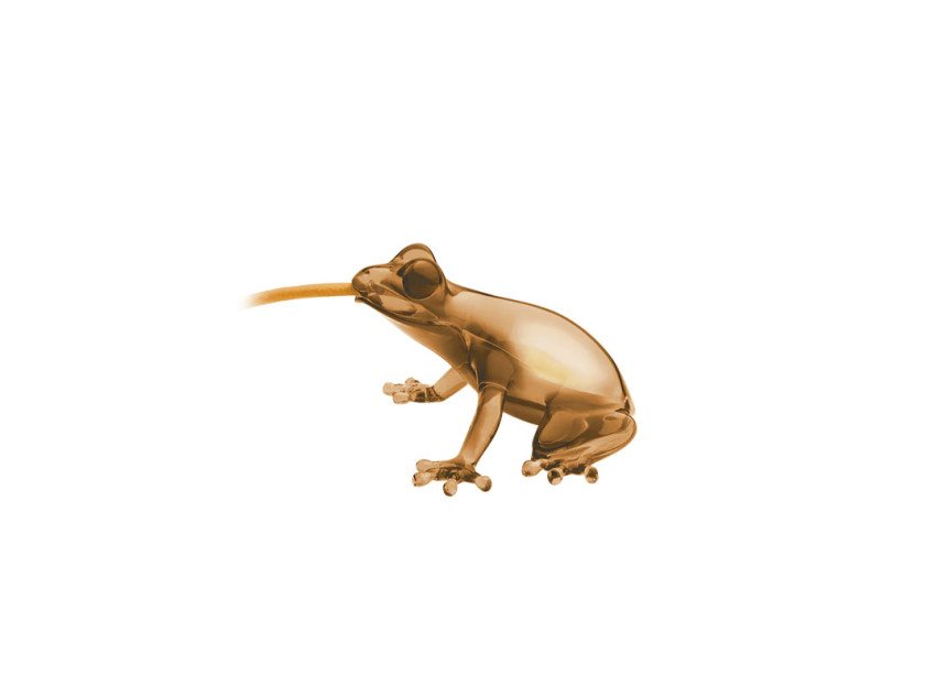 Настільна лампа Hungry Frog, бурштин Настільна лампа Hungry Frog, бурштин