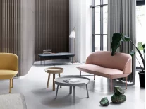 Столик Around, маленький, темно-зелений