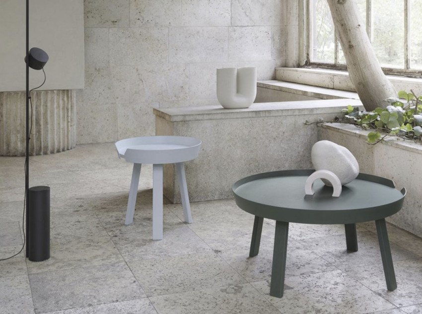 Столик Around, великий, темно-зелений