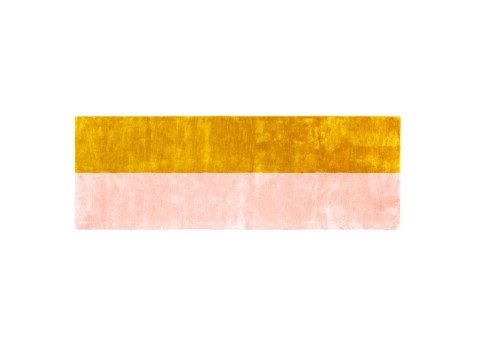 Килим Pavilion 80/240, жовтий/рожевий