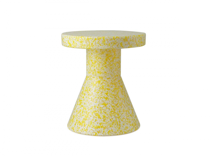 Кавовий столик Bit stool cone, жовтий