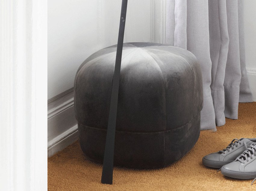 Лопатка для взуття Shoehorn, велика, сіра