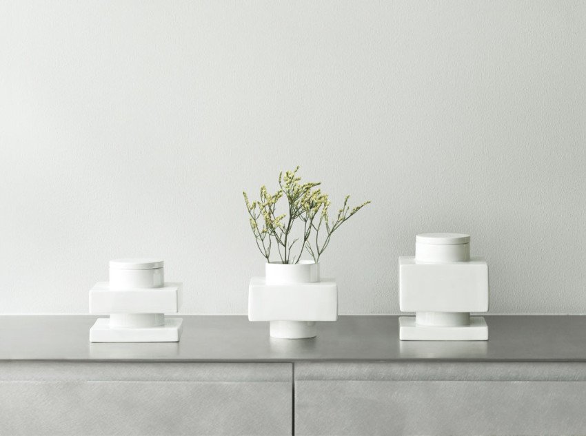 Ваза Deko Object S3, біла