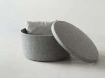 Пуф для хранения Hide Storage, большой, коричневый