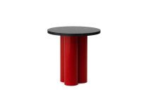 Кофейный столик Dit, алый/мрамор Nero Marquina Кофейный столик Dit, алый/мрамор Nero Marquina