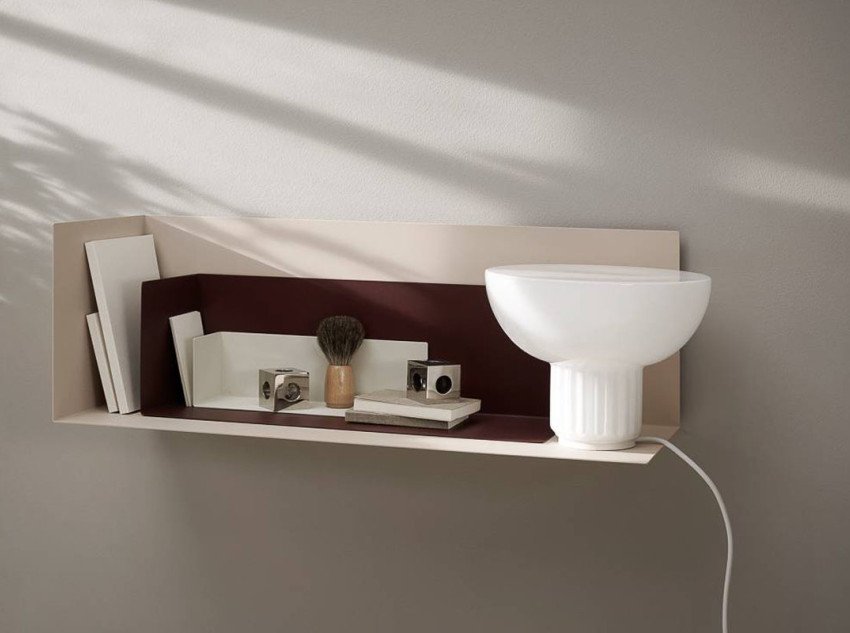 Поличка Corner Divider, 26.3 см, світло-сіра Поличка Corner Divider, 26.3 см, світло-сіра