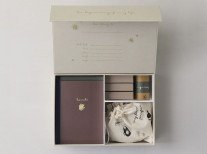Подарочная коробка The Beginning of My Life, бежевая