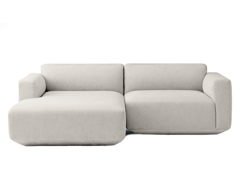 Модульний диван Develius Two Seater, світло-сірий