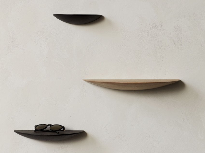 Поличка Gridy Fungi, 21см, світлий дуб