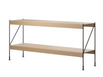 Стелаж Zet Storage system, натуральный/черный Стелаж Zet Storage system, натуральный/черный