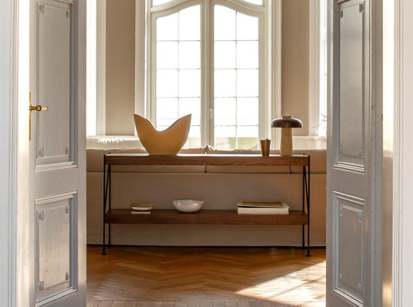 Стелаж Zet Storage system, натуральный/черный Стелаж Zet Storage system, натуральный/черный