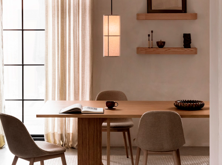 Підвісний світильник Hashira, 18, сірий