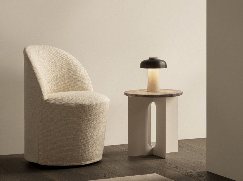 Портативна лампа Reverse, коричнева