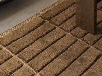 Килим Tile 170х240, коричневий