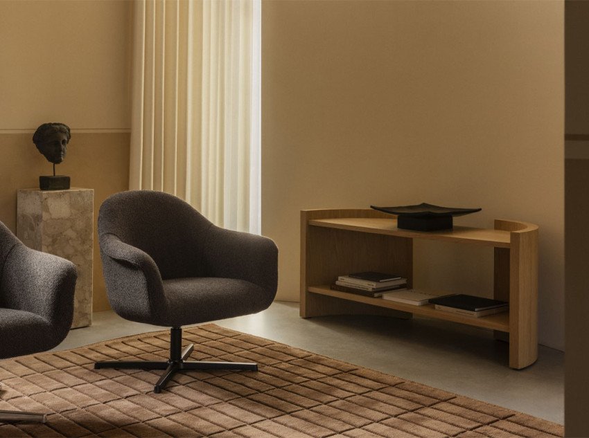 Килим Tile 170х240, коричневий