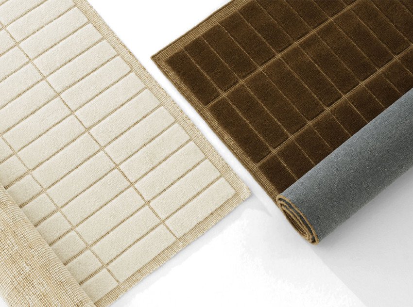 Килим Tile 170х240, слонова кістка