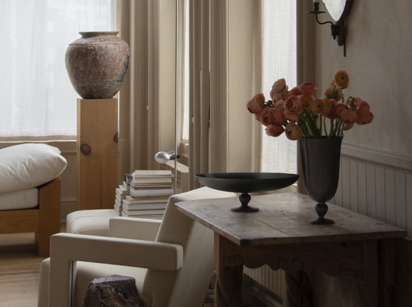 Чаша Pavot Centerpiece, бронзовая патина