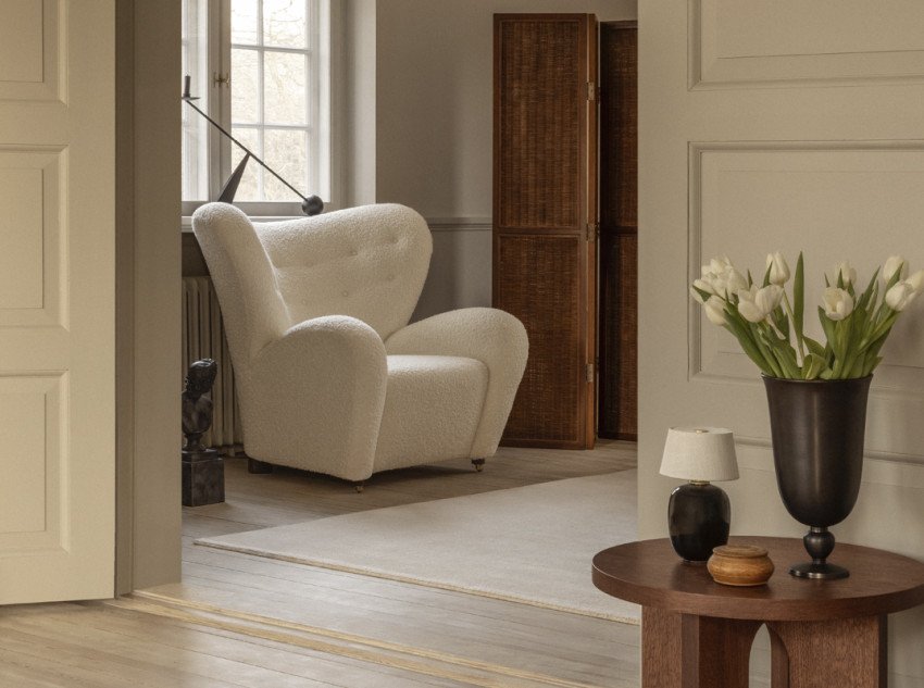 Ваза Pavot, бронзовая патина