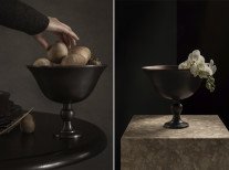 Чаша Pavot, бронзова патина