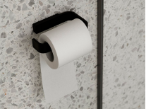 Тримач для туалетного паперу Toilet Roll, чорний