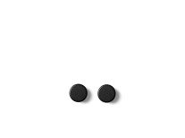 Набір з двох гачків Knobs, чорні Набір з двох гачків Knobs, чорні