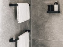 Держатель для полотенец, Towel Bar, черный Держатель для полотенец, Towel Bar, черный
