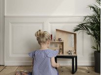 Ковер Jute Carpet, Ø130, горошек Ковер Jute Carpet, Ø130, горошек