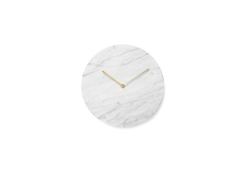 Настенные часы Marble Wall Clock, белые