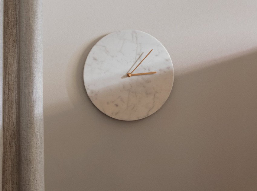 Настінний годинник Mable Wall Clock, білий Настінний годинник Mable Wall Clock, білий