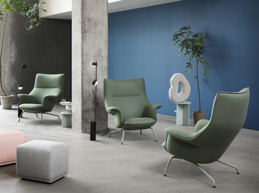 Крісло Doze lounge, коричнева шкіра Крісло Doze lounge, коричнева шкіра