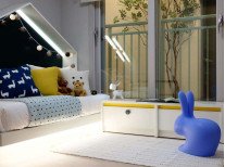 Крісло Rabbit Baby, фіолетове Крісло Rabbit Baby, фіолетове