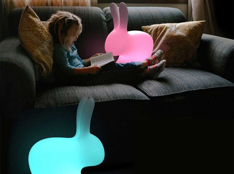 Портативна настільна лампа Rabbit small, напівпрозора