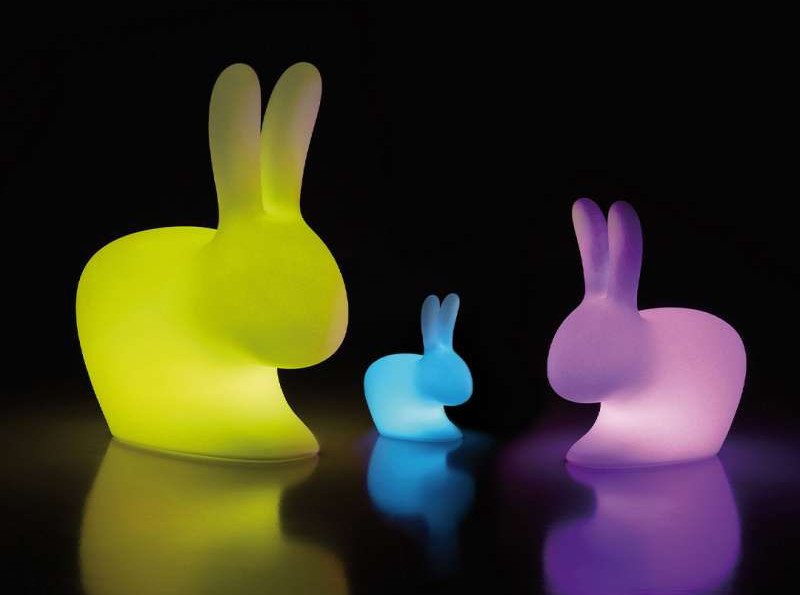 Портативна настільна лампа Rabbit XS, напівпрозора