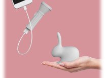 Зарядний пристрій Rabbit Mini, рожевий Зарядний пристрій Rabbit Mini, рожевий