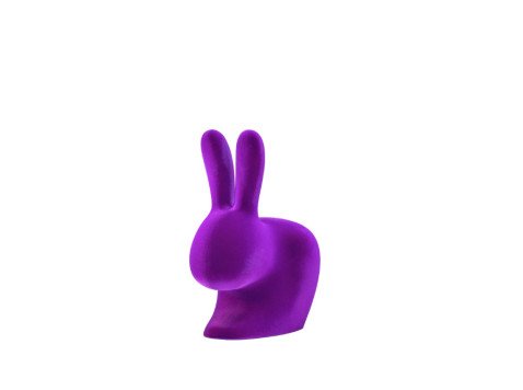 Крісло Rabbit Baby-velvet finish, пурпурне