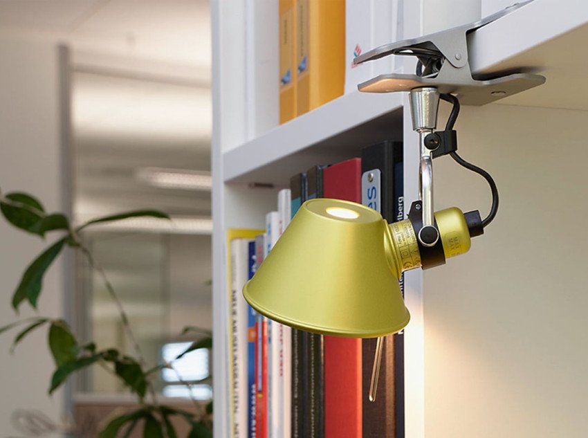 Накладной светильник Tolomeo Micro Pinza, желтый Накладной светильник Tolomeo Micro Pinza, желтый