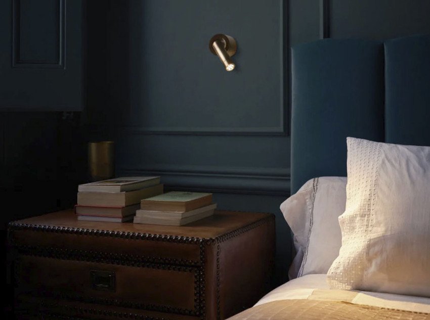 Настінний світильник Ledtube A, бронзовий