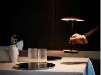 Портативна лампа Ginger, коричнева