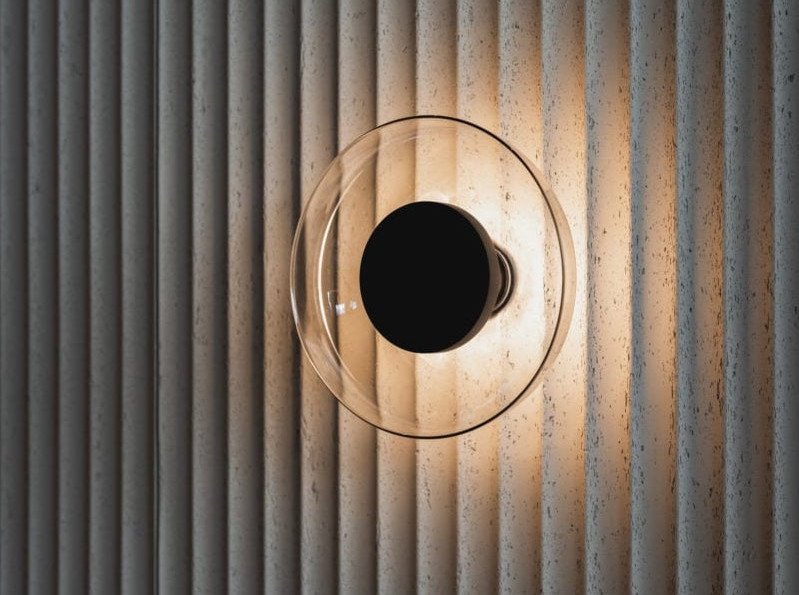 Настінний світильник Aura, блакитний- Настінний світильник Aura, блакитний-