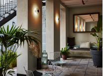 Настінний світильник Aura, білий