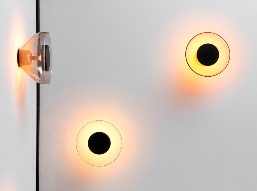 Настінний світильник Aura, сірий