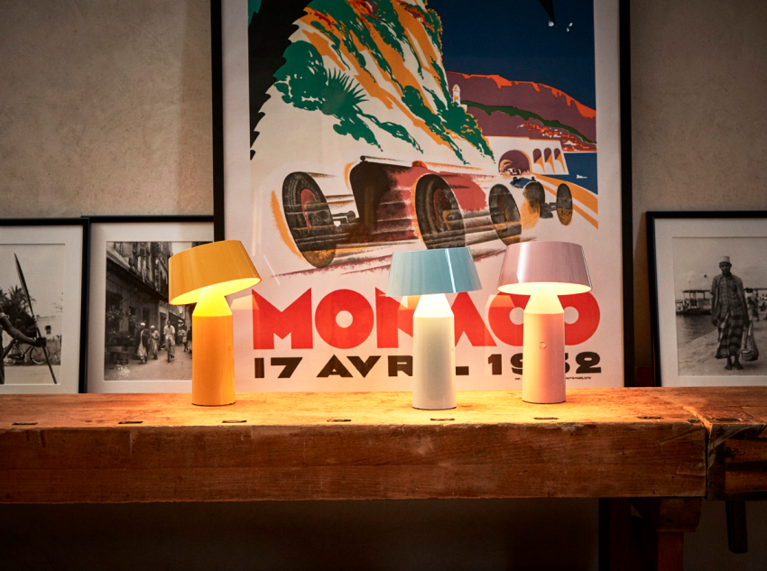 Портативна лампа Bicoca, біла