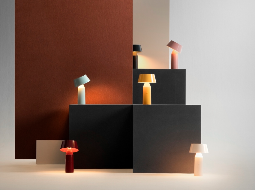 Портативна лампа Bicoca, біла